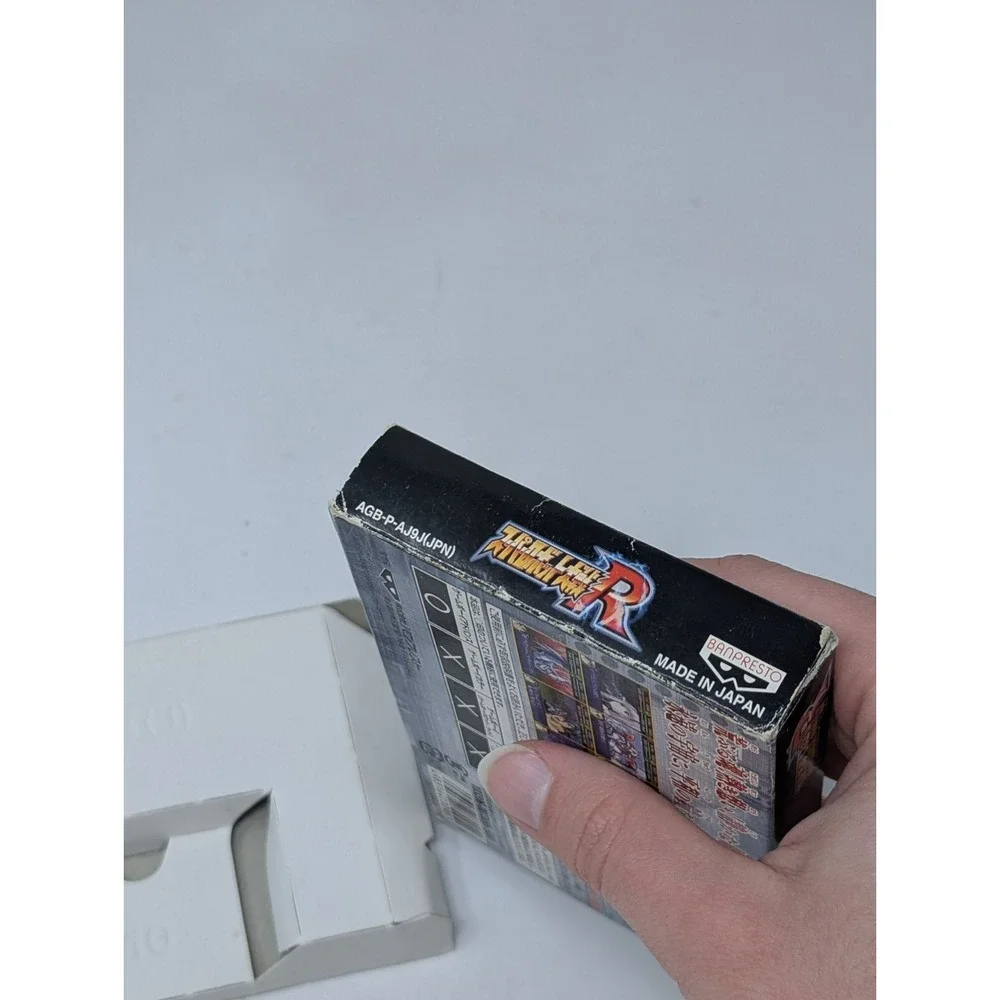 Super Robot Taisen R Japanese‎ Game Boy Advance GBA Japan BOX & MANUAL ONLY